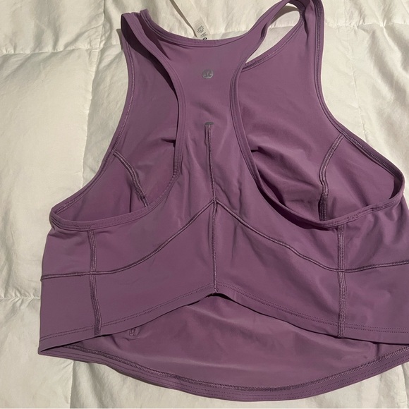 Purple Lululemon Racerback Running Tank Top - Picture 2 of 5